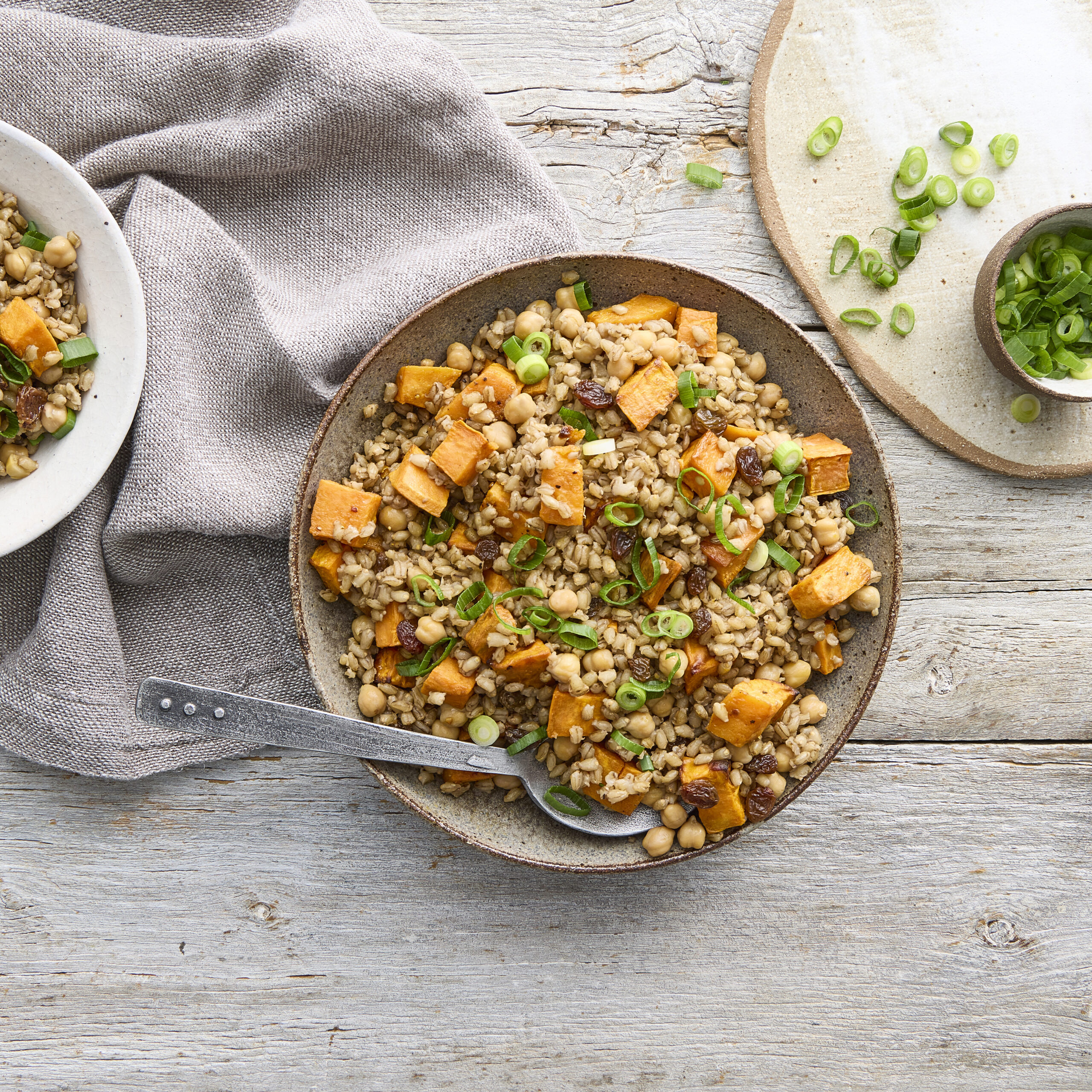 Mushroom Barley Salad
