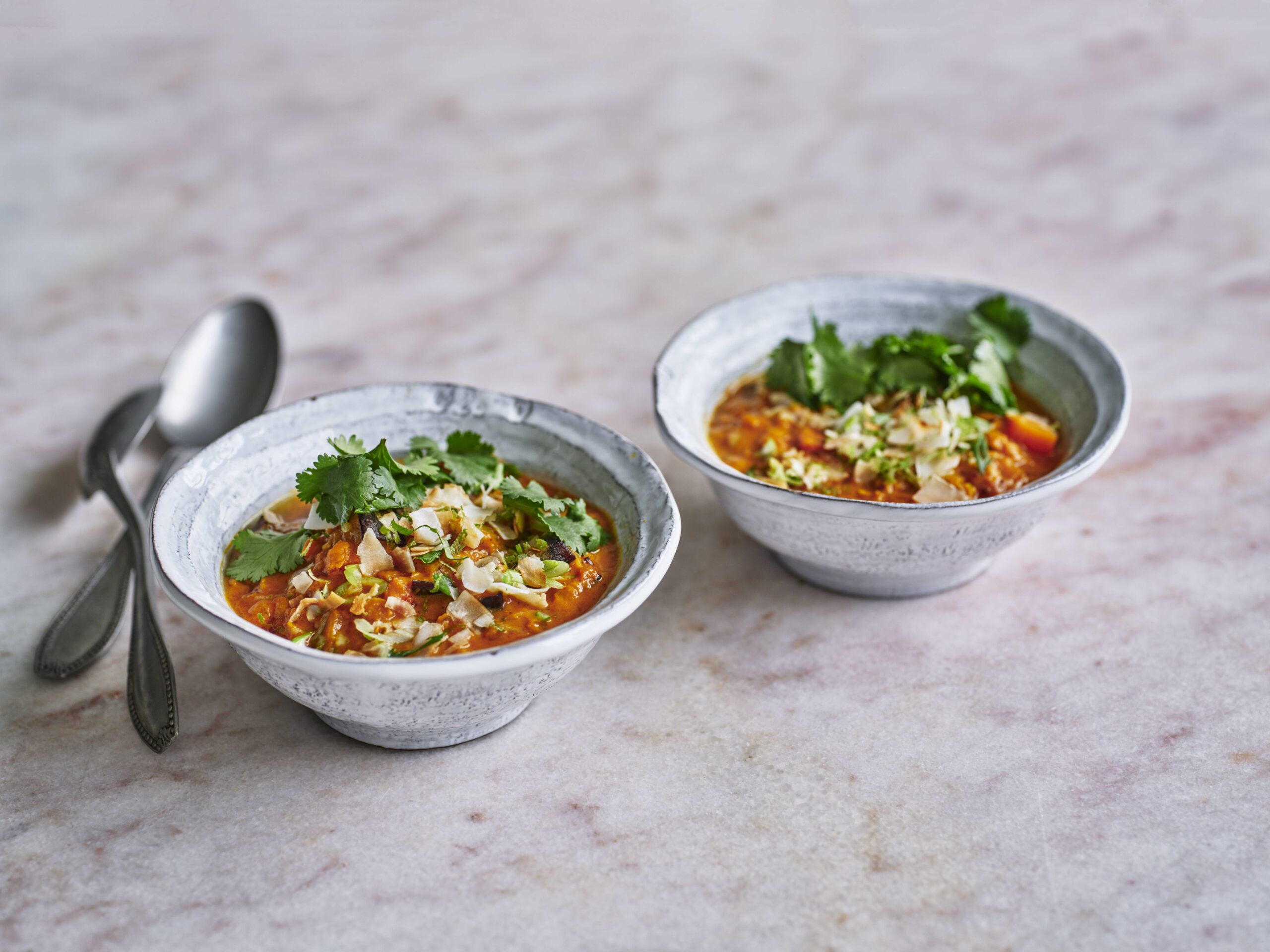 Eggplant and Sweet Potato Dahl